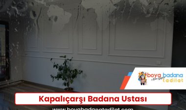Kapalıçarşı Badana Ustası